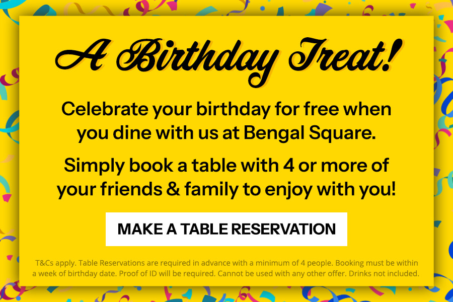 Bengal Square Birthday Offer